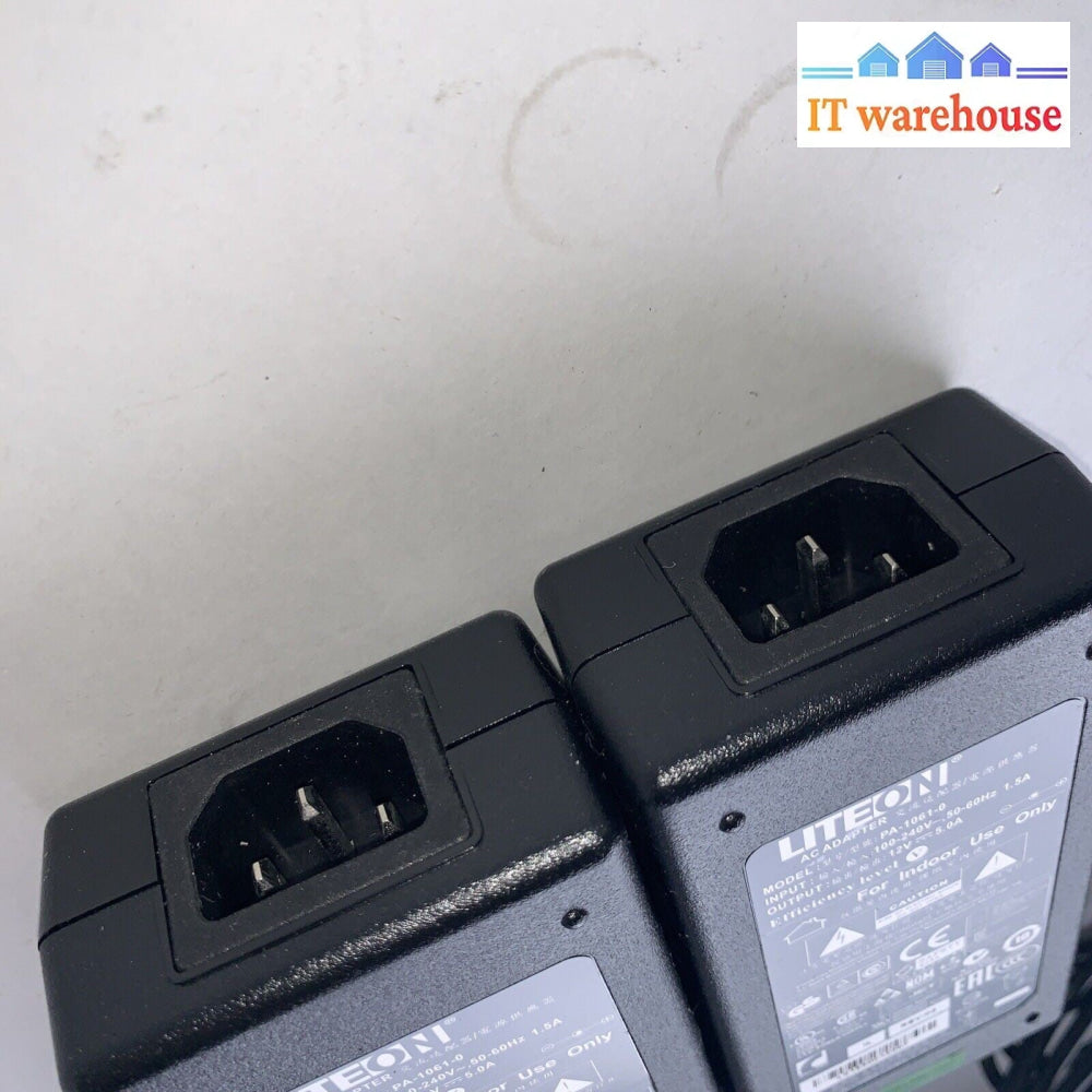 1x Genuine Liteon PA-1061-0 AC Adapter 12V 5A Power Supply 60W