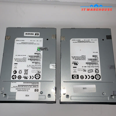 (1x) HP EH860B LTO-4 800GB/1.2TB Internal HH SAS Tape Drive 693397-001