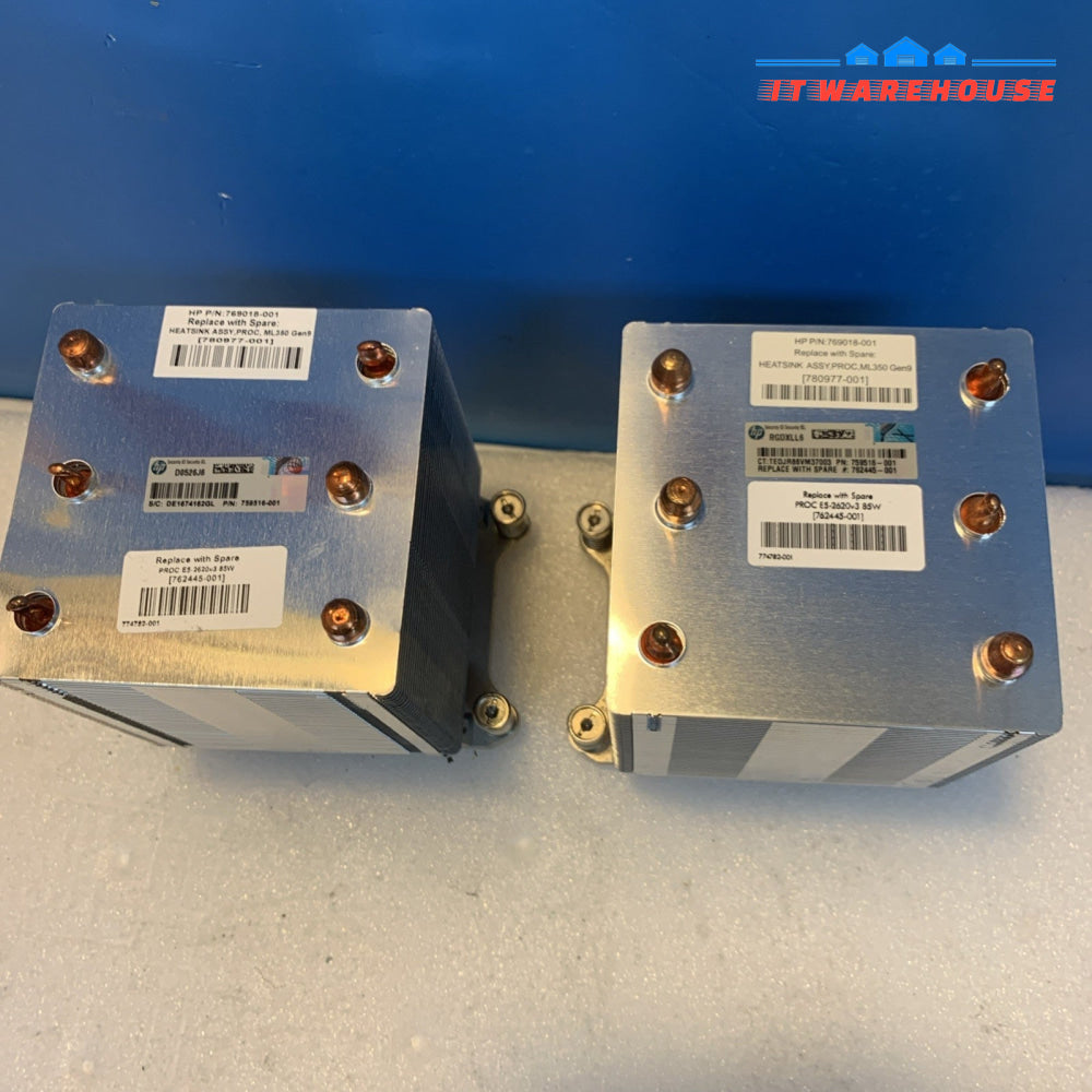 (1x) HP Proliant ML350 Gen 9 Server Heat Sink 769018-001