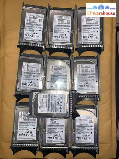 (1x) IBM 73GB U320 SCSI 10K RPM 2.5 INCH HOT-SWAP HARD DRIVE 39R7334 ST973401LC