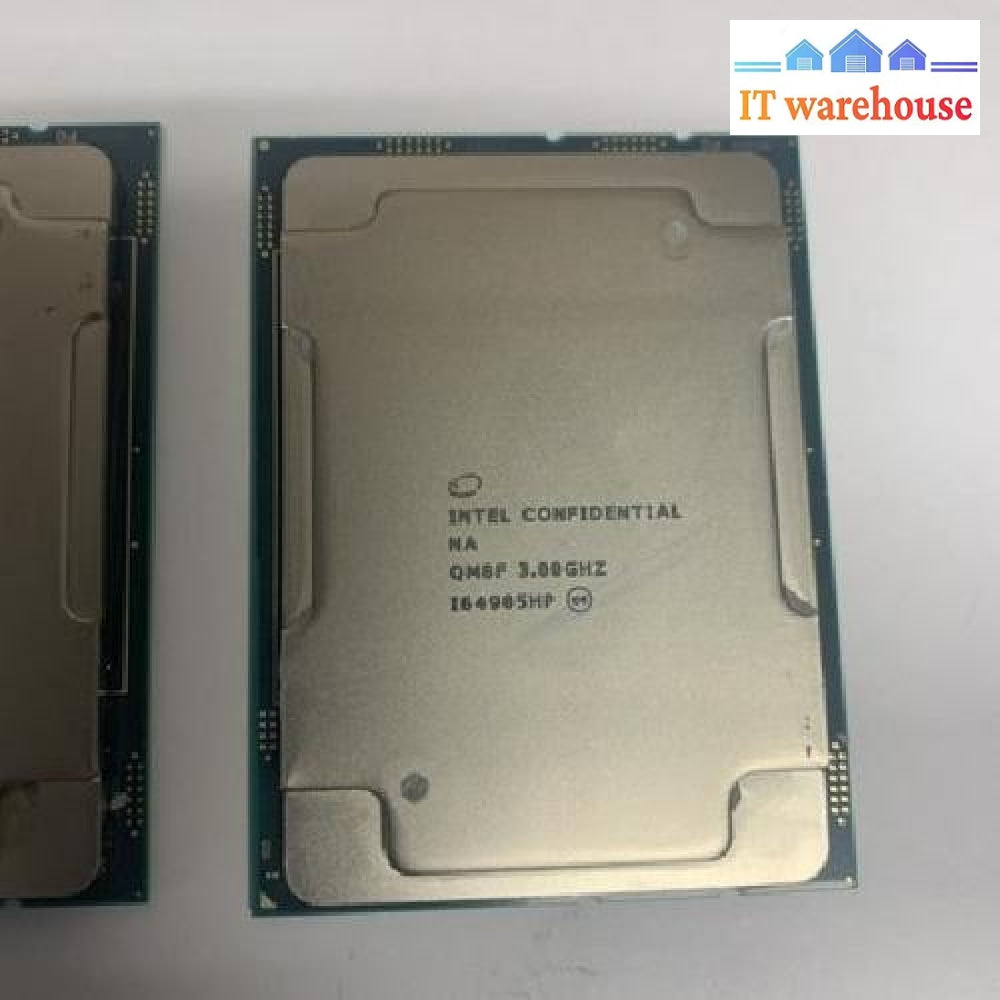 (1x) INTEL CONFIDENTIAL QM8F 3.00GHZ CPU processor