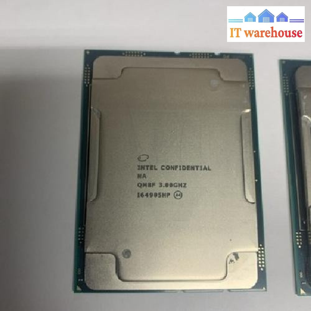 (1x) INTEL CONFIDENTIAL QM8F 3.00GHZ CPU processor