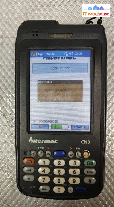 - 1x Intermec CN3 Barcode Scanner  Mobile Computer With  extra battery