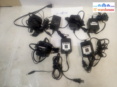 - Lot Of 7 Liteon Pb-1090-1L1 12V Dc 750Ma 12V Ac Adapter