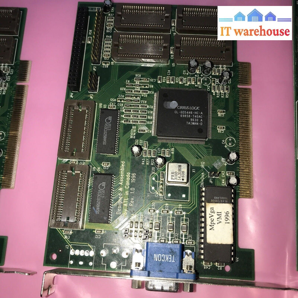 1x  LOGIC Mow VGA VMI MPEGVMI-M-10 PCI VIDEO CARD