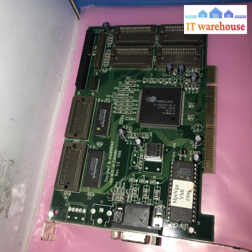1x  LOGIC Mow VGA VMI MPEGVMI-M-10 PCI VIDEO CARD
