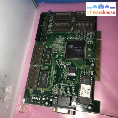 1x  LOGIC Mow VGA VMI MPEGVMI-M-10 PCI VIDEO CARD