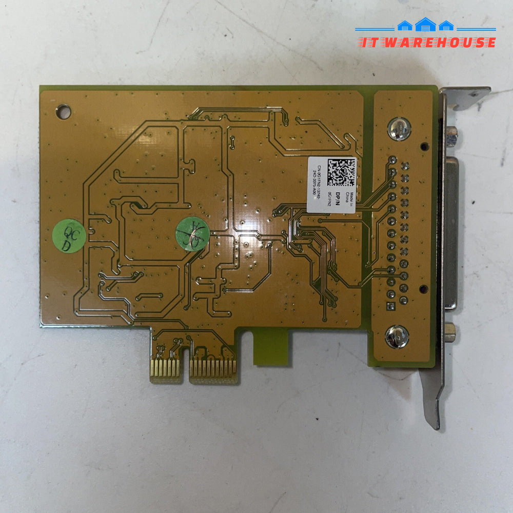 1x Low Profile Dell G1FN2 25 pin PCie Parallel expansion card