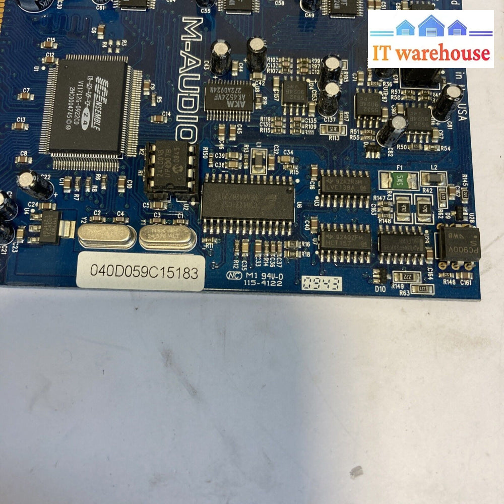 1X M-Audio Delta 1010Lt Pci Digital Audio Computer Interface