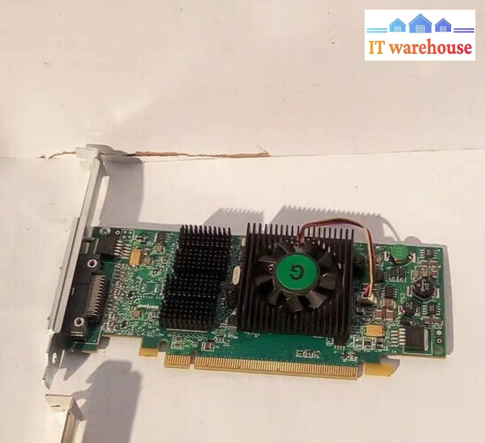 - 1x MATROX MGI QID-E128LPA EXPRESS VIDEO CARD