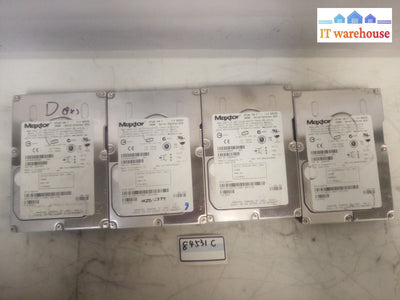 (1x) Maxtor Atlas V 300GB 10000Rpm hdd 0G8774 3.5" SCSI SAS Disk @