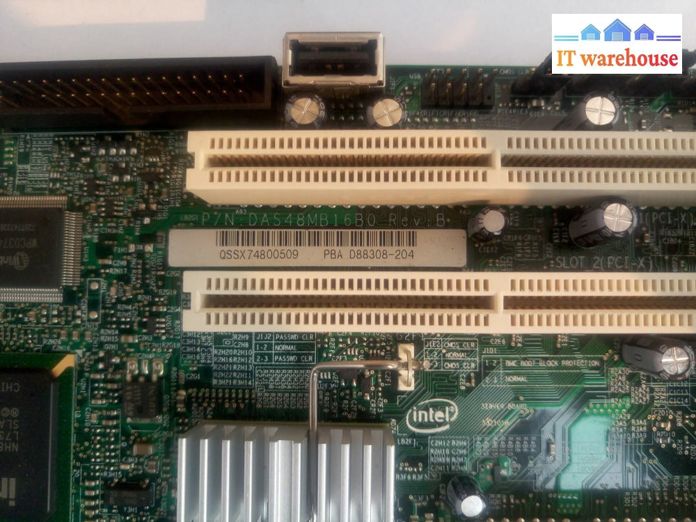 - 1x Motherboard Intel DAS48MB16B   Rev:B  D88308-204  QSSX7 