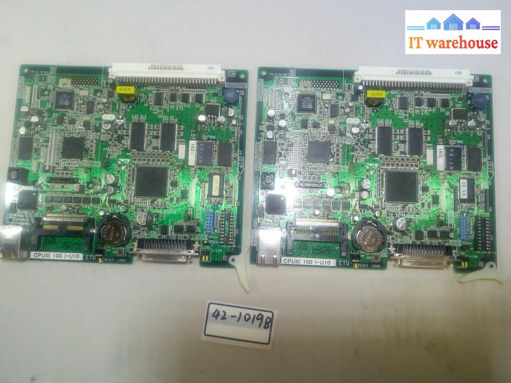 - 1x NEC Electra Elite IPK A50-003298-003 CPU II (100) U10 ETU   Processor CARD