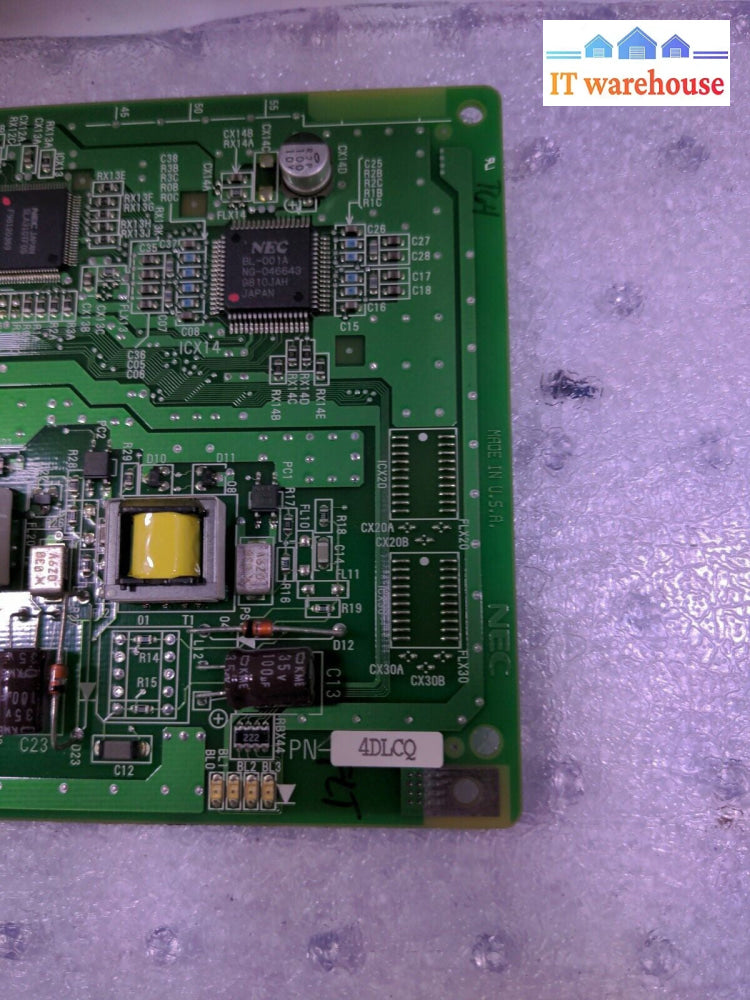 - 1x NEC NEAX 2000 4DLCQ M-678879 DIGITAL LINE CIRCUIT CARD