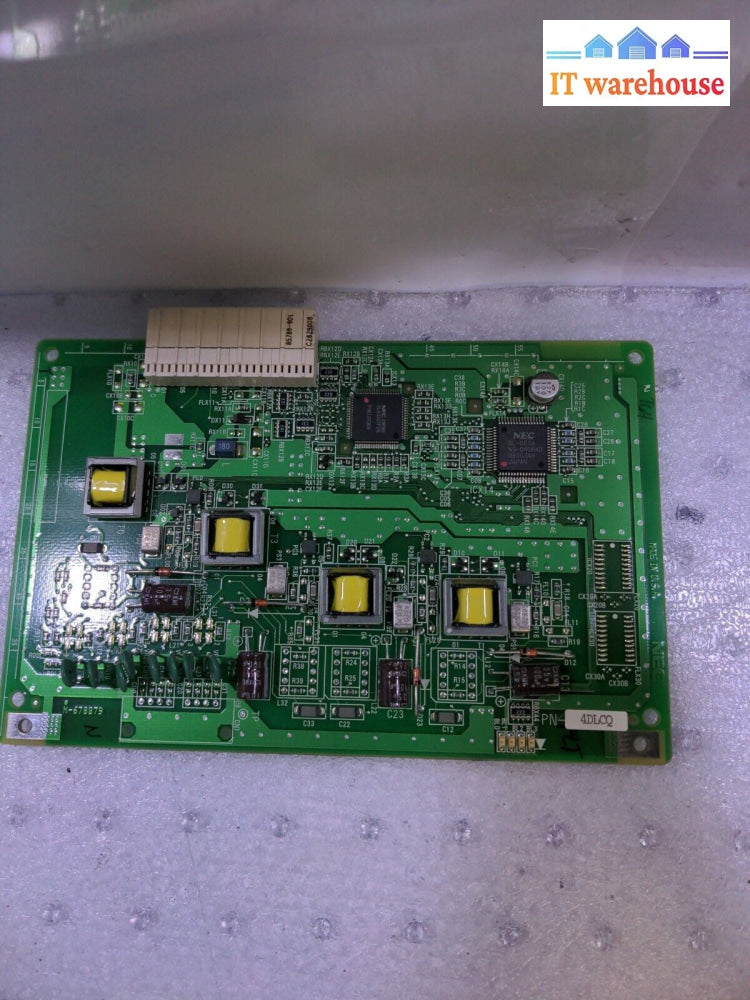 - 1x NEC NEAX 2000 4DLCQ M-678879 DIGITAL LINE CIRCUIT CARD
