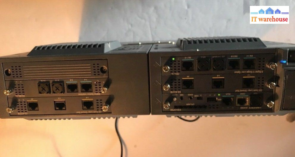 1x  NEC UNIVERGE SV8100 Phone System Server  (CHS2U E) W/ INTERFACE CARDS