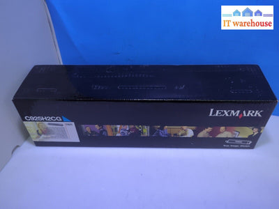 1x NEW in BOX Genuine Lexmark C925H2CG Cyan Toner Cartridge for C925, X925 -