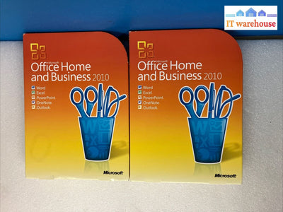 1X. Office Home And Business 2010 English Version X16-73756 No Product Code