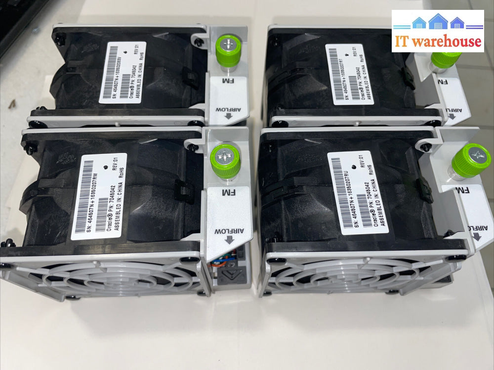 1X Oracle Sun 7045042 Dual Counter Rotating Fan Module (Tested W/ Warranty)