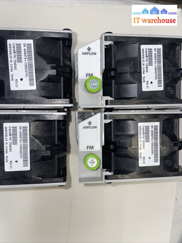 1X Oracle Sun 7045042 Dual Counter Rotating Fan Module (Tested W/ Warranty)