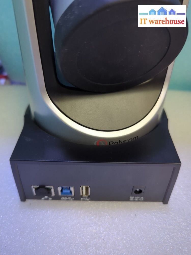 1x PolyCom EagleEye IV 1080p USB 12x Zoom Camera MPTZ-B w/Remote (NO AC)  -