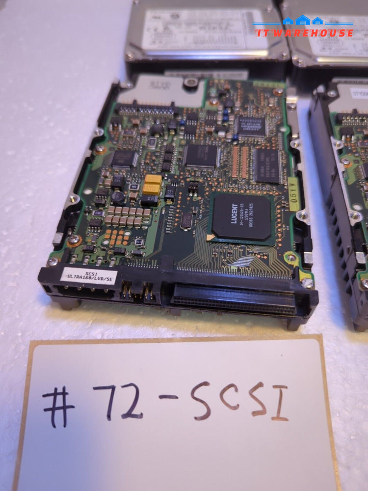 1x Quantum Dell Ultra-160 SCSI 18GB Hard Drive 063ECX -