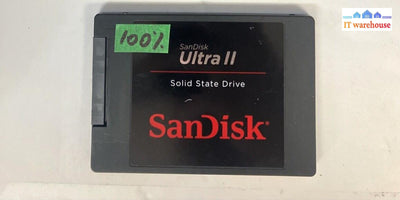 1x SanDisk Ultra II 960GB SATA 2.5’’ SDSSDHII-960G Solid State Drive SSD Tested