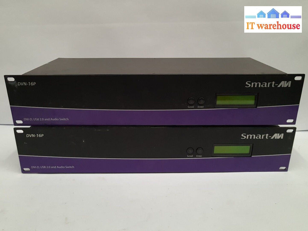 *1x  SmartAVI DVN-16P DVI Switch - 1920 x 1200 - WUXGA  (w/ AC adapter) 