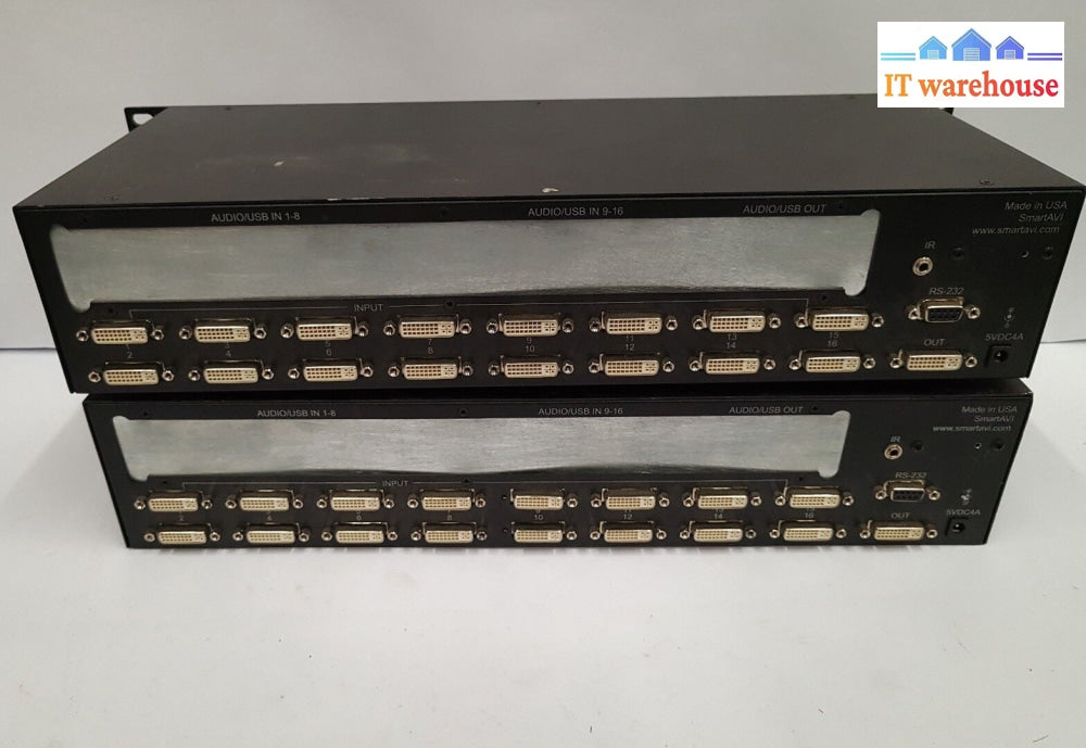 *1X Smartavi Dvn-16P Dvi Switch - 1920 X 1200 Wuxga (W/ Ac Adapter)