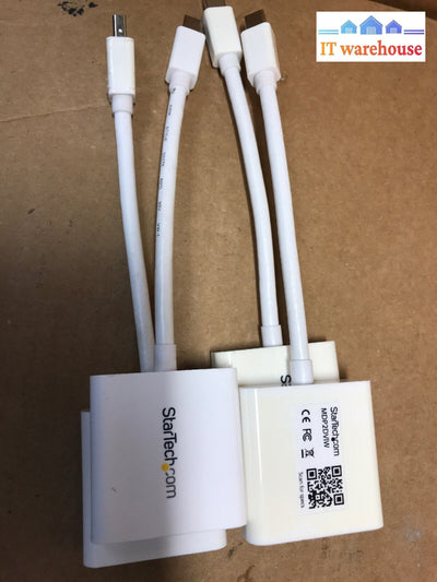 1x StarTech PC3130 W Mini DisplayPort to DVI Video Adapter Converter 1920x1200