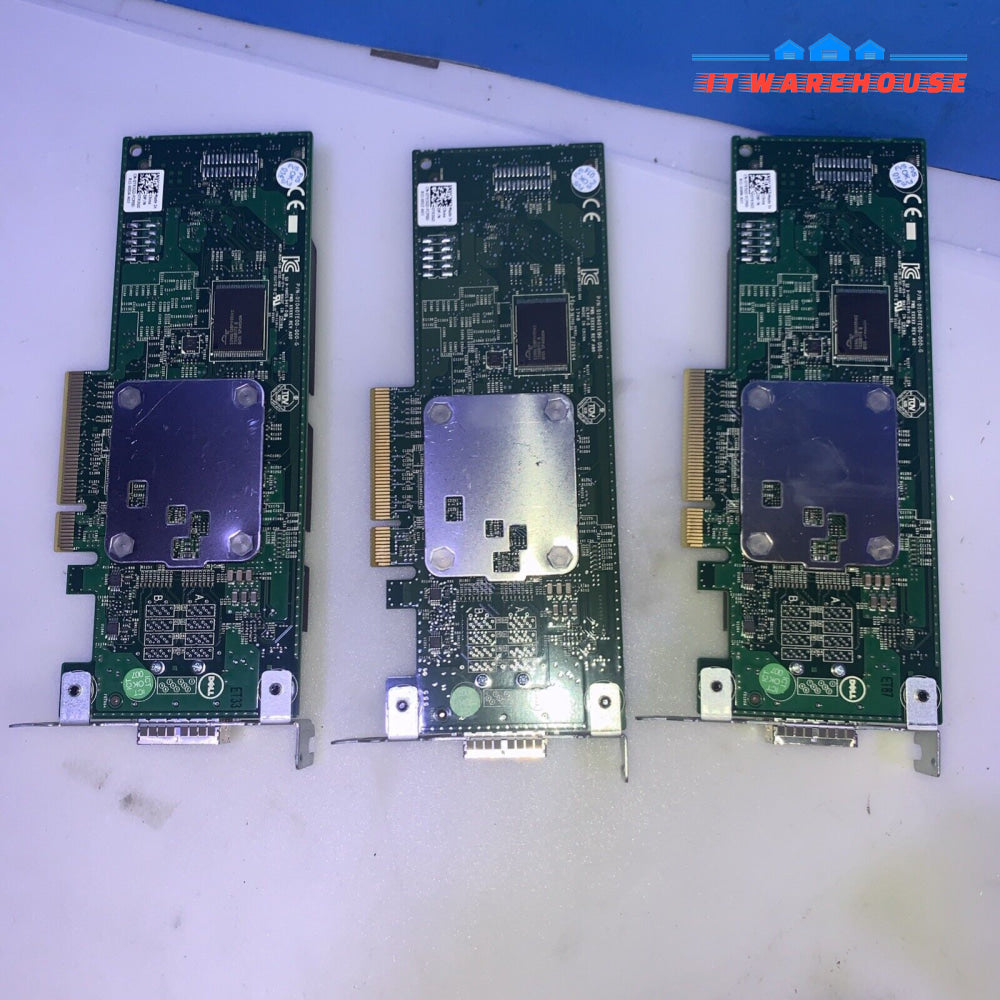 (1x) T93GD DELL 12GB/S SAS DUAL PORT PCI-E EXTERNAL HOST BUS ADAPTER CARD 0T93GD