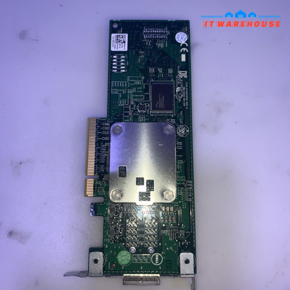 (1x) T93GD DELL 12GB/S SAS DUAL PORT PCI-E EXTERNAL HOST BUS ADAPTER CARD 0T93GD