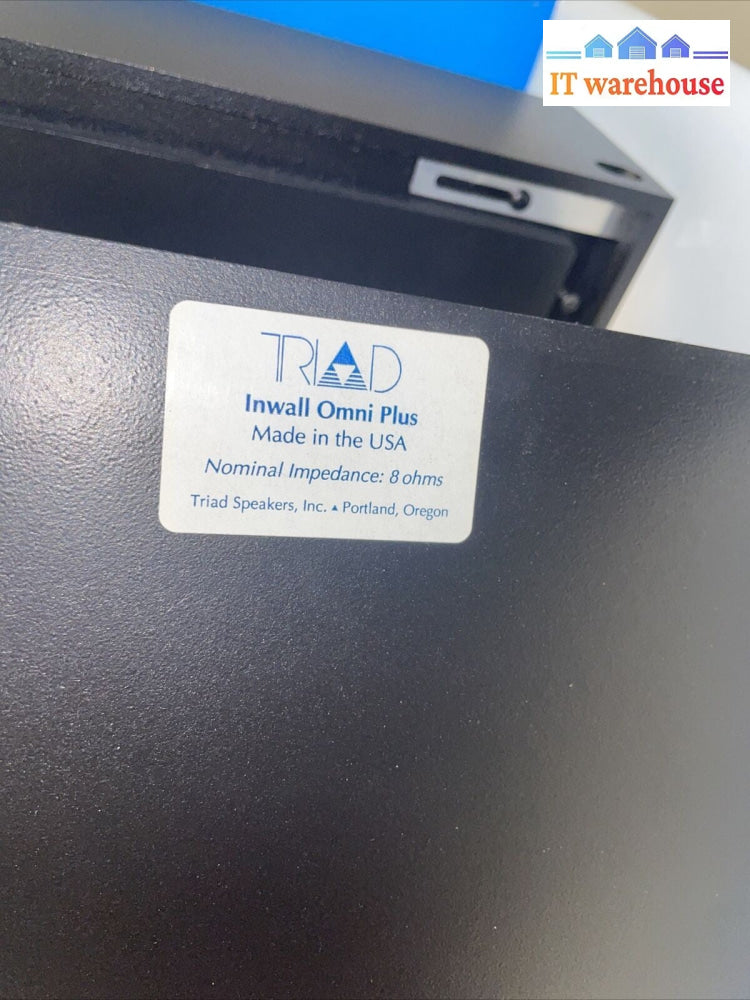 (1x)   TRIAD Inwall Omni Plus 6’’ Speaker (41.5*27.3*10cm)