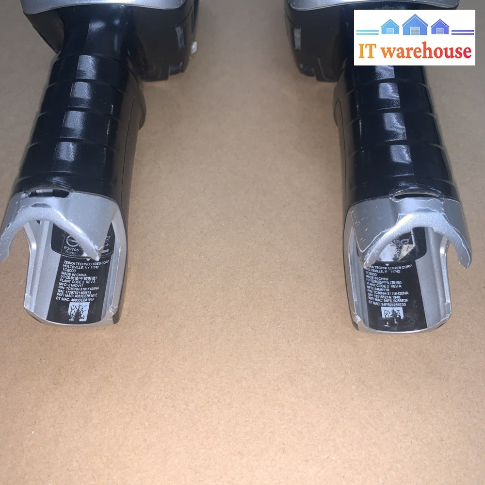 （1x). ZEBRA TC8000 TOUCHSCREEN BARCODE SCANNER TC80NH-310K420NA (read)