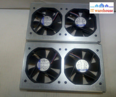 - 2 PAIRS OF 4412 F/2GL EBMPAPST FAN 12V 1.25W  US-PAT:5135363 4547714