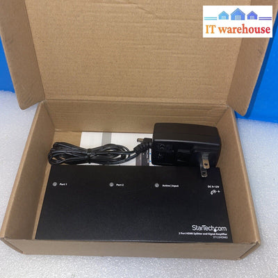 2 Port High Speed Hdmi Video Splitter - St122Hdmi2
