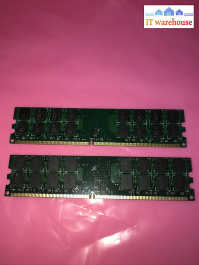 2 x 4GB Micron PC2-6400U-666 DDR2 800MHZ non-ecc desktop memory  (for AMD only)