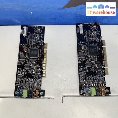 2 x   Creative Labs SB0570 Sound Blaster Audigy sound Audio Card Full Height