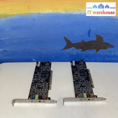 2 x   Creative Labs SB0570 Sound Blaster Audigy sound Audio Card Full Height