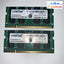 2 x Crucial 4GB DDR2-800 CT51264AC800.M16FC SODIMM PC2-6400 NON-ECC memory Ram
