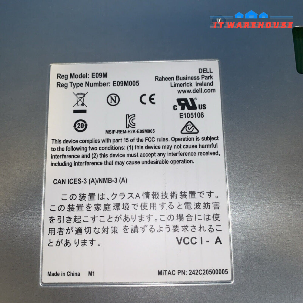 2 x Dell EqualLogic E09M005 Compellent SC2 Controller E09M