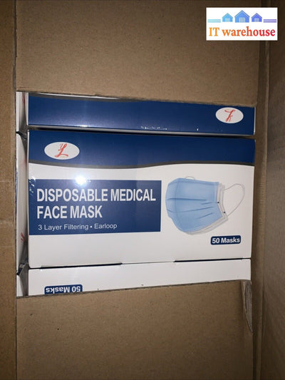 2000x Longyuan Disposable Medical Grade Face Masks  (3PLY)