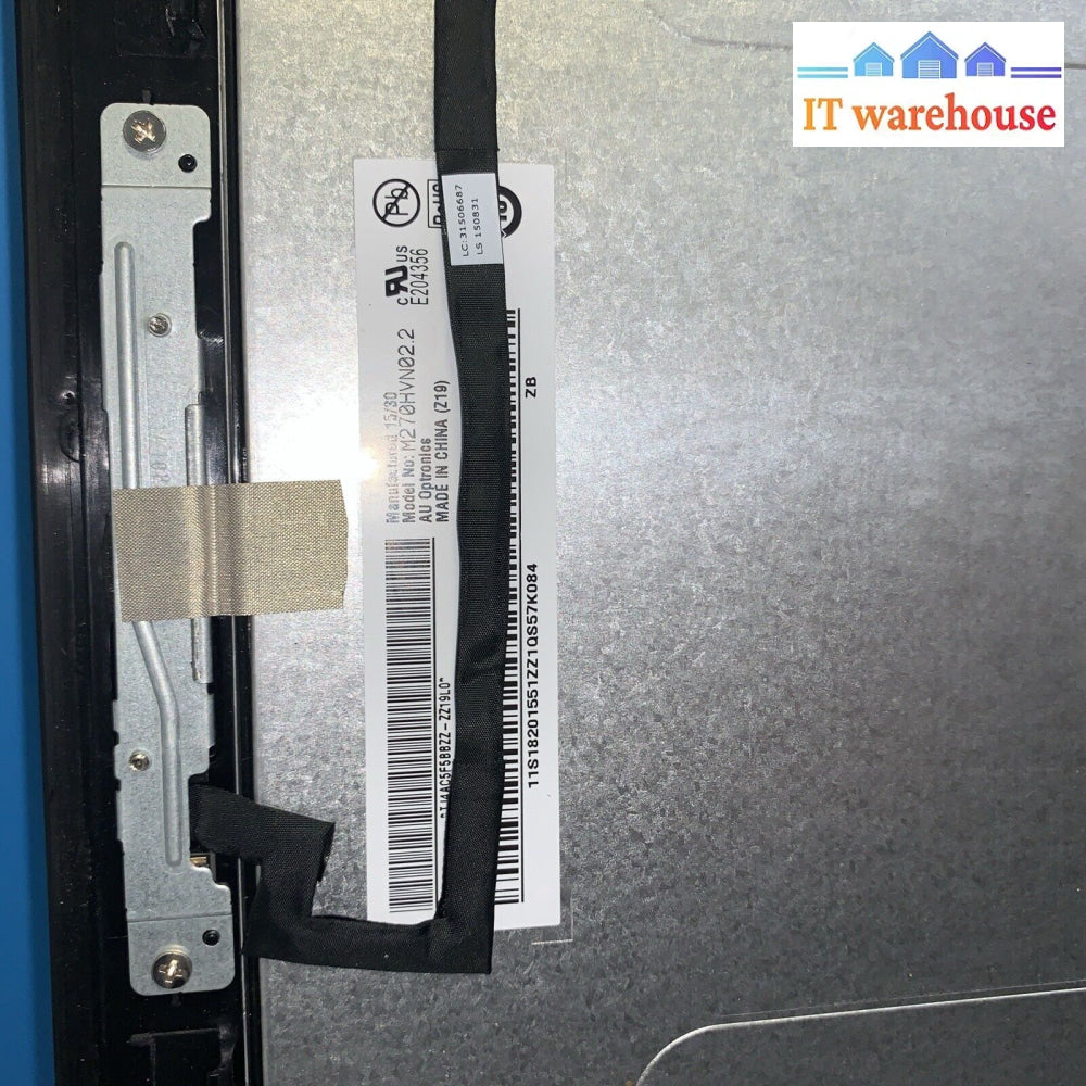 27.0’’ M270HVN02.2 FHD 1920X1080 30 Pin LCD Screen Display Panel from Lenovo YOGA