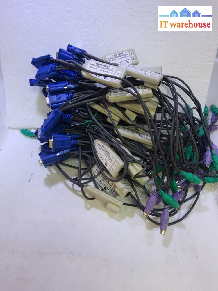 - 29x AVOCENT 520-306-001 AVRIQ MODULE PS2 KVM Adapter Connector Dongle