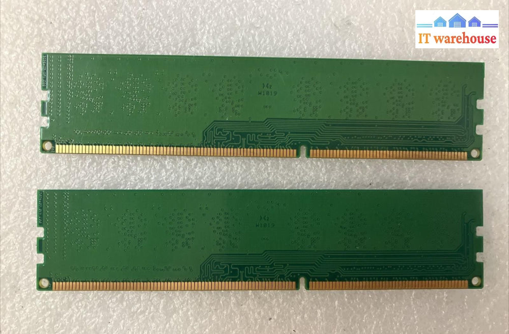 (2x 1GB) Kingston KVR ACR128X64D3U1333C9 DDR3-1333 PC3-10600 DIMM RAM Memory ~