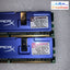 2x 256MB Kingston HyperX DDR Non-ECC Unbuffered DIMM CL3 466MHz KHX3700K2/512