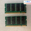 (2x 256MB) Samsung DDR-266 PC2100 (Total 512MB) SO-DIMM Laptop RAM M470L3224DT0~