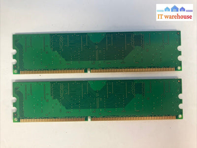 (2x 256MB) Samsung PC-2700U DDR-333 CL2.5 DIMM RAM M368L3223FTN-CB3 305957-041 ~