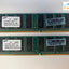 (2x 256MB) Samsung PC-2700U DDR-333 CL2.5 DIMM RAM M368L3223FTN-CB3 305957-041 ~