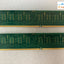 (2x 2GB) Crucial BG112JN.N2 DDR3-1333 PC3-10600 CT25664BA1339 .C8F1MD DIMM RAM ~